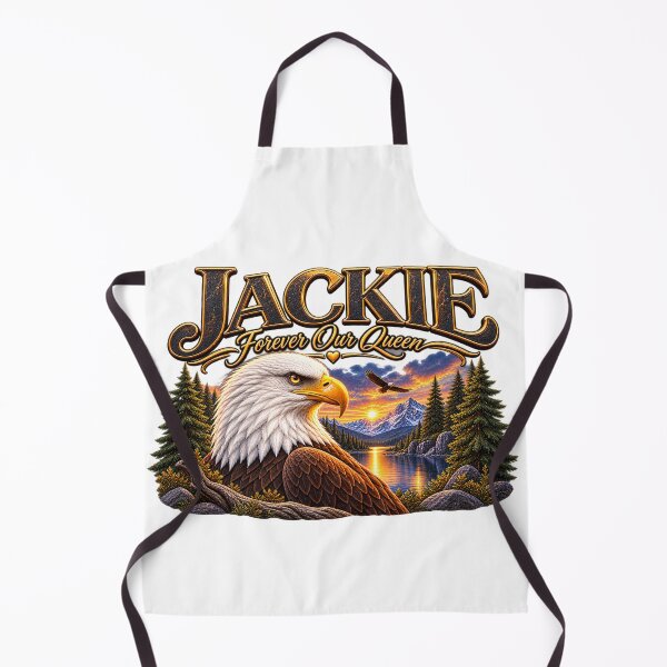Item preview, Jackie Forever Our Queen Bald Eagle Memorial Tribute designed and sold by CirceRavens.