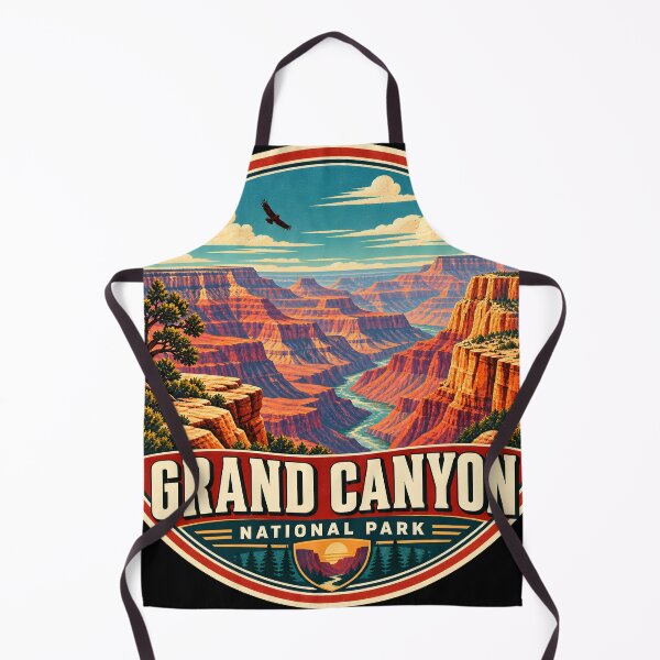 Item preview, Grand Canyon National Park Vintage Travel Sticker designed and sold by WAUZ.