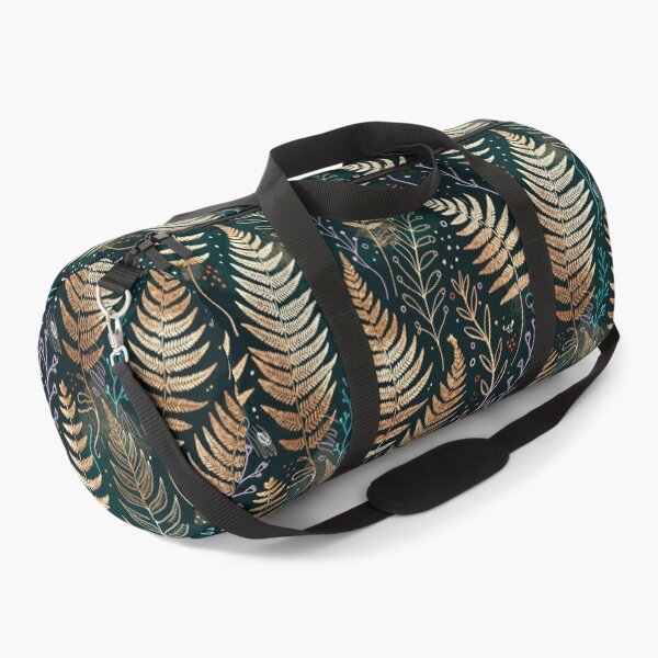 Item preview, Colorful Fern & Botanical Wildflower Seamless Pattern designed and sold by Soul Path Studio.