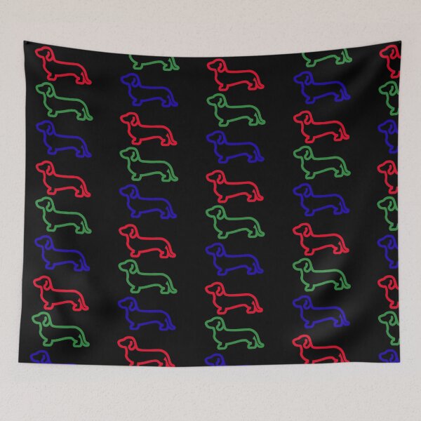 Item preview, Neon Weiner Dogs designed and sold by HillC1985.