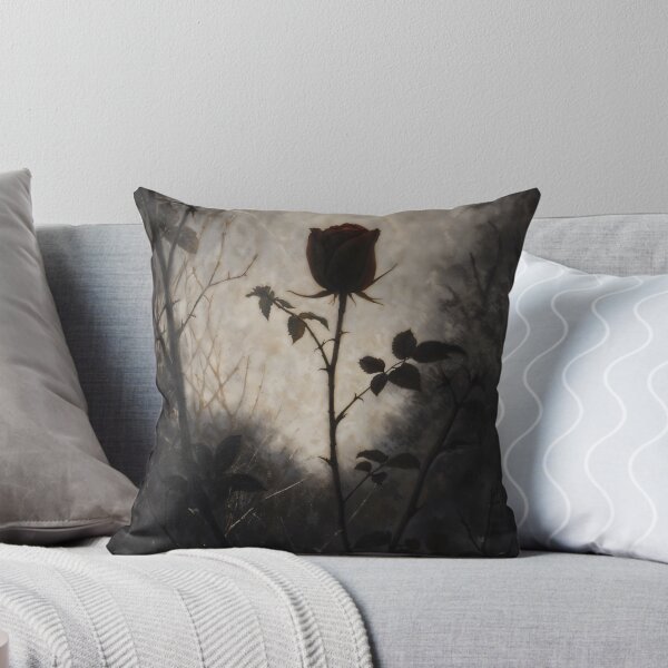 Item preview, Gothic Black Rose in Shadow designed and sold by DarkHolyQueen.