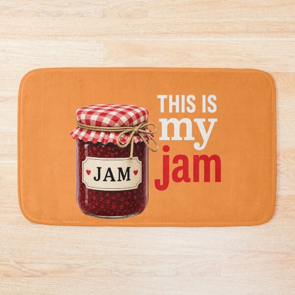 Item preview, This Is My Jam Funny Rustic Food Design designed and sold by CJLindy.