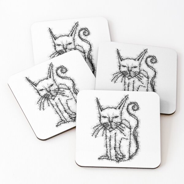 Item preview, Peeved Cat  designed and sold by Sasha MacDonald.