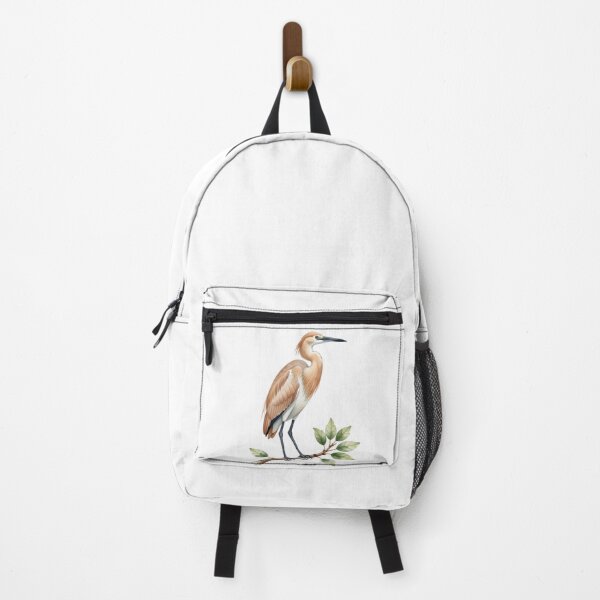 Item preview, Egret Watercolor Illustration | Elegant White Egret Bird Nature Artwork designed and sold by Rood Art Studio.