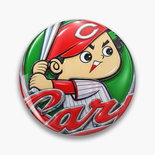 Item preview, Hiroshima Toyo Carp - NPB Chrome Logo designed and sold by JC's Cards & More.