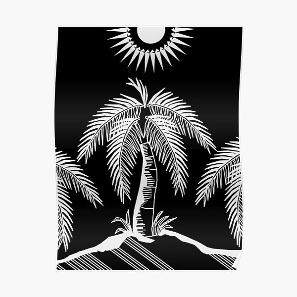 Palmera Póster