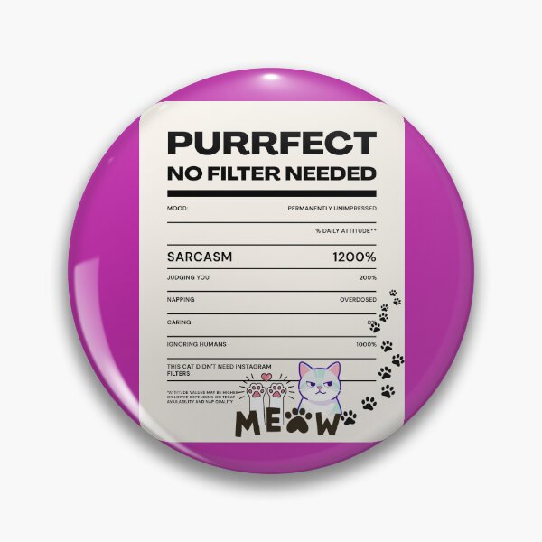 Item preview, This Cat Didn't Need Instagram Filters designed and sold by suespak.