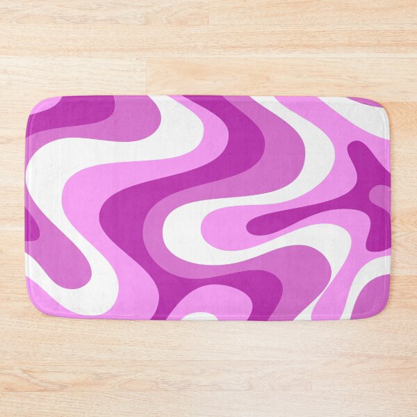 Item preview,  Liquid Swirl Retro Abstract in purple tones, Cream, and White designed and sold by Differenceee.