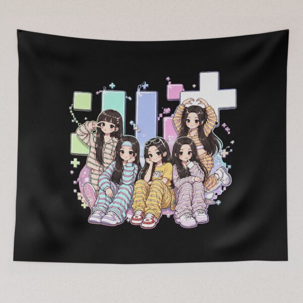 Item preview, ILLIT K-Pop Girl Group Fan Design designed and sold by Kimheawon.