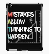 Awesome & Trendy Tshirt Designs Math iPad Case/Skin
