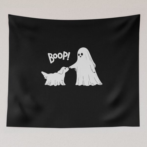 Item preview, Ghost Boop Halloween Dog | Cute Spooky Dog Lover designed and sold by roartusa.