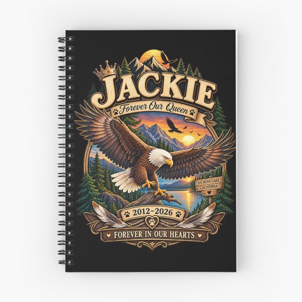 Item preview, Jackie Forever Our Queen Bald Eagle Memorial Tribute designed and sold by CirceRavens.