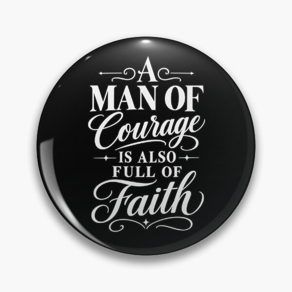 Item preview, Faithful Courage designed and sold by Quote Gallery.