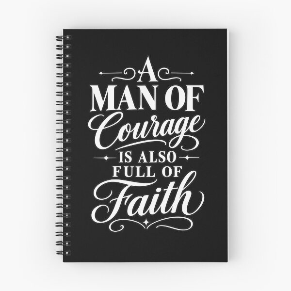 Item preview, Faithful Courage designed and sold by Quote Gallery.