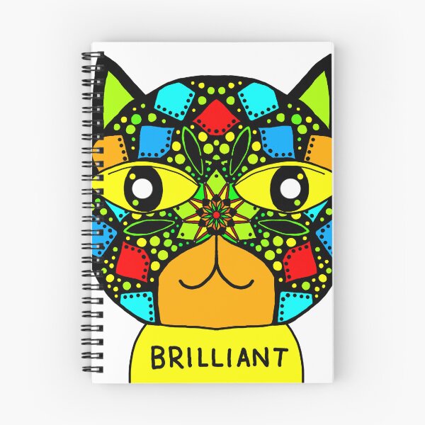 Item preview, Affirmation Mandala Cat vol 2 - BRILLIANT designed and sold by MugshotCats.
