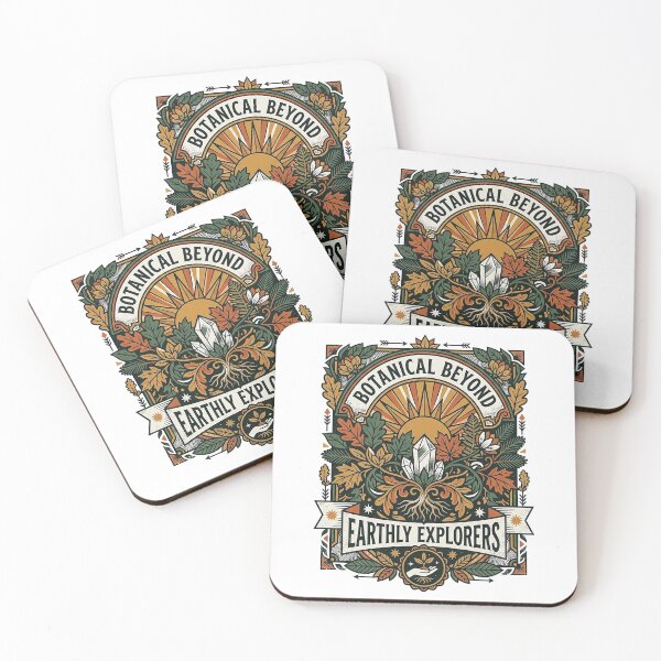 Item preview, Botanical Beyond Earthly Explorers – Vintage Crystal Nature Badge designed and sold by cannsuh.