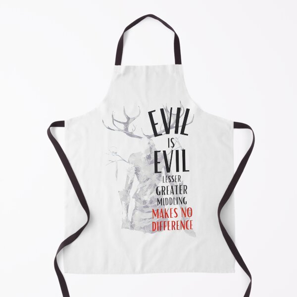 Item preview, Evil Is Evil: A Stark Fantasy Quote ⭐⭐⭐⭐⭐ designed and sold by younhimself.