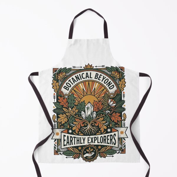 Item preview, Botanical Beyond Earthly Explorers – Vintage Crystal Nature Badge designed and sold by cannsuh.
