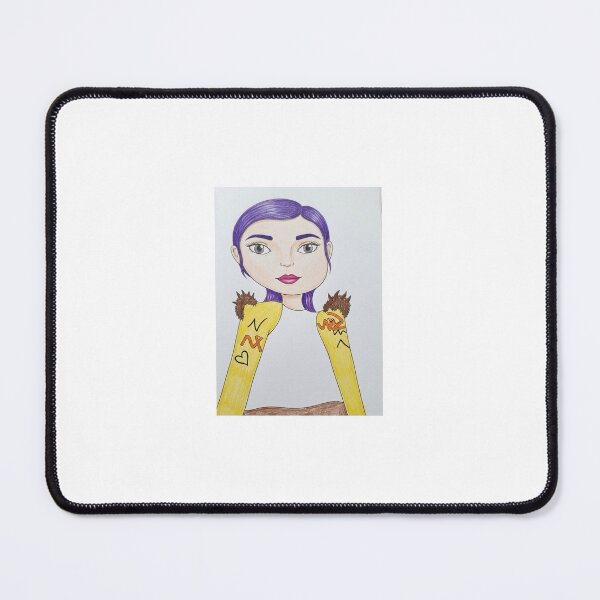 Item preview, Purple Hair Girl Streetwear Fashion Illustration designed and sold by SofiaByCruti.