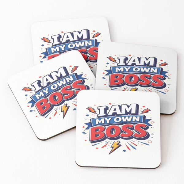 Item preview, I Am My Own Boss Funny Motivational Entrepreneur Design designed and sold by WantStyleyou.