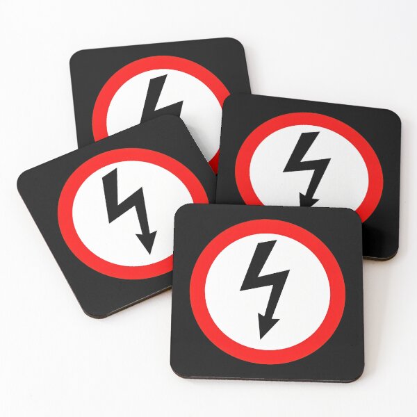 Item preview, Danger Bolt Warning Sign -28 designed and sold by ChevalierIzyy.