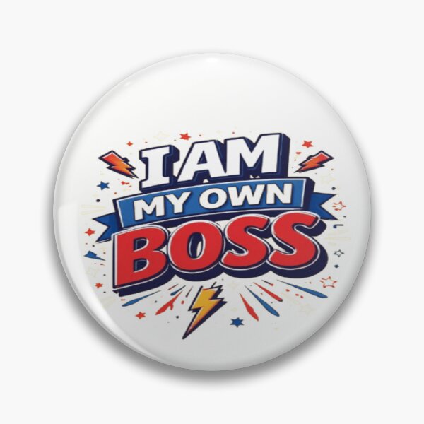Item preview, I Am My Own Boss Funny Motivational Entrepreneur Design designed and sold by WantStyleyou.