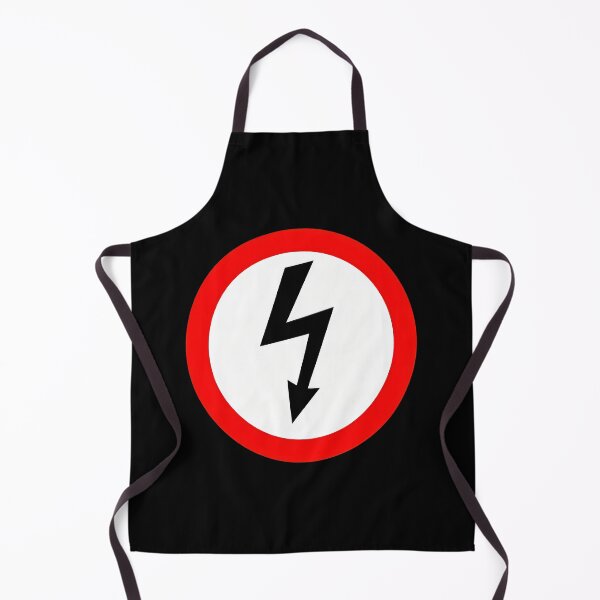 Item preview, Danger Bolt Warning Sign -28 designed and sold by ChevalierIzyy.