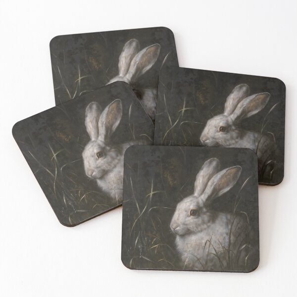 Item preview, Gothic White Rabbit in Dark Woods designed and sold by DarkHolyQueen.