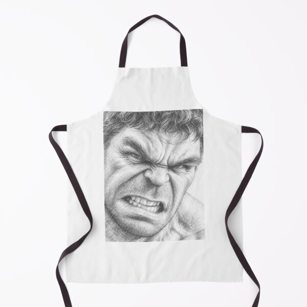 Item preview, Angry Giant Pencil Drawing - Intense Superhero Portrait Art designed and sold by Leon Woods Pencil Art.