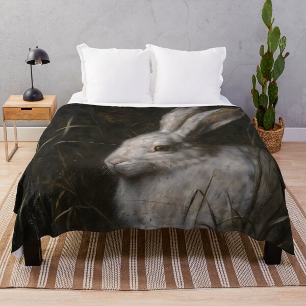 Item preview, Gothic White Rabbit in Dark Woods designed and sold by DarkHolyQueen.