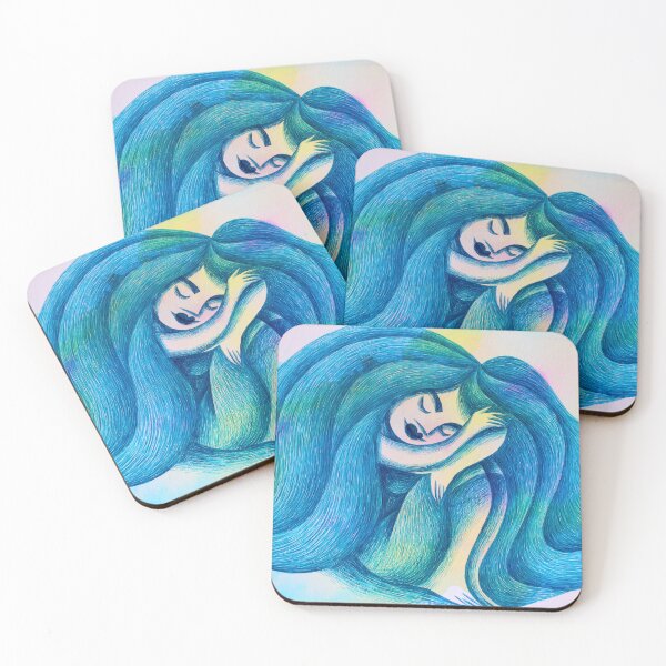 Item preview, Girl enjoying her peace designed and sold by Myrarte.