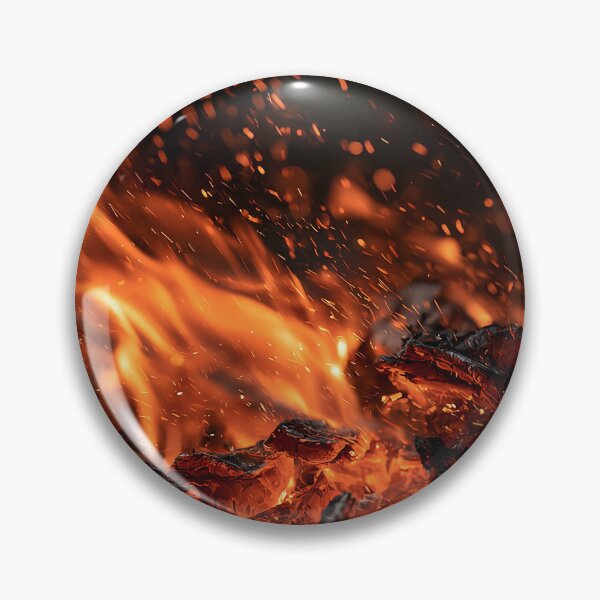 Item preview, Fire Sparks and Red Hot Coals Glowing Cinders Rising Into the Dark designed and sold by Yoruhara.