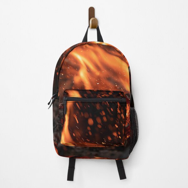 Item preview, Fire Sparks and Red Hot Coals Glowing Cinders Rising Into the Dark designed and sold by Nine Lives Studio.