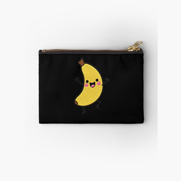 Item preview, Funny Dancing Banana Kawaii Embroidery Patch designed and sold by ColorSplash123.
