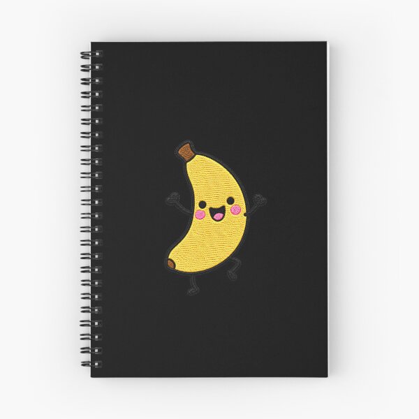 Item preview, Funny Dancing Banana Kawaii Embroidery Patch designed and sold by ColorSplash123.
