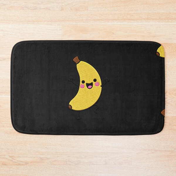 Item preview, Funny Dancing Banana Kawaii Embroidery Patch designed and sold by ColorSplash123.