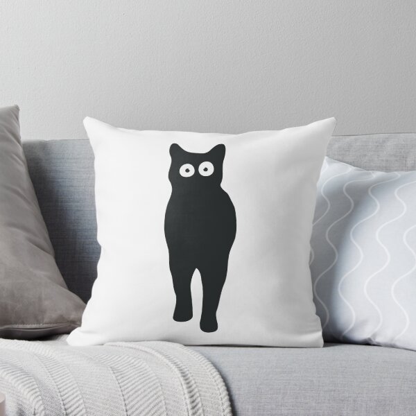 Item preview, Goofy Black Cat designed and sold by Gkinoki.