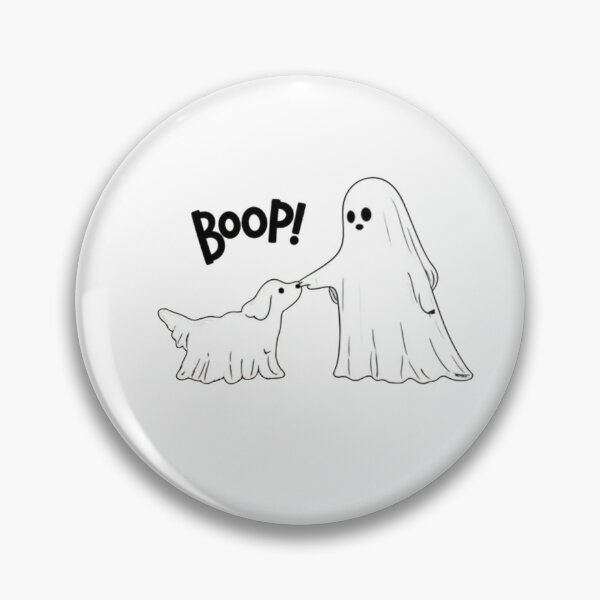 Item preview, Ghost Boop Halloween Dog | Cute Spooky Dog Lover designed and sold by roartusa.
