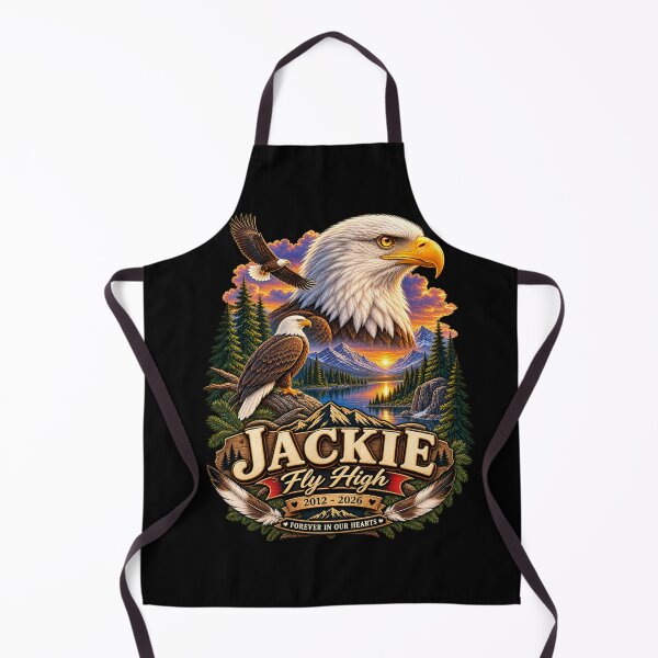 Item preview, Jackie Forever Our Queen Bald Eagle Memorial Tribute designed and sold by CirceRavens.