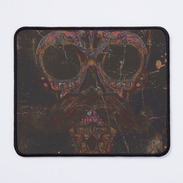 Item preview, Baroque Skull Bad Intentions Grunge Special Edition for Dark Textiles designed and sold by Shyla Marsare.