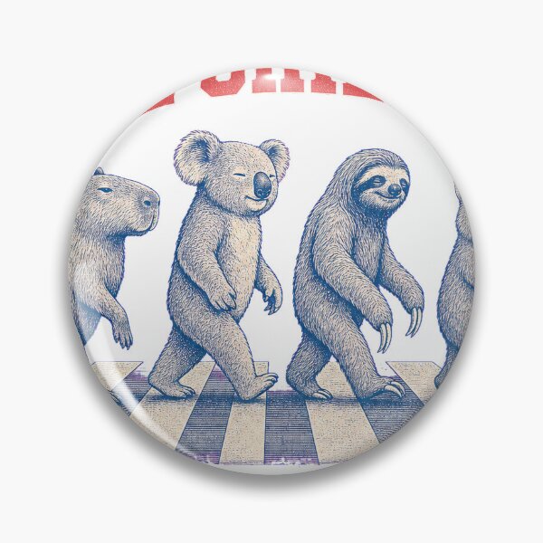 Item preview, The Chillers Slow Down Tour Vintage Animal Crosswalk T-Shirt designed and sold by KIDEnia.