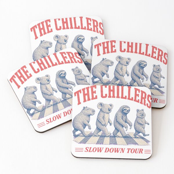 Item preview, The Chillers Slow Down Tour Vintage Animal Crosswalk T-Shirt designed and sold by KIDEnia.