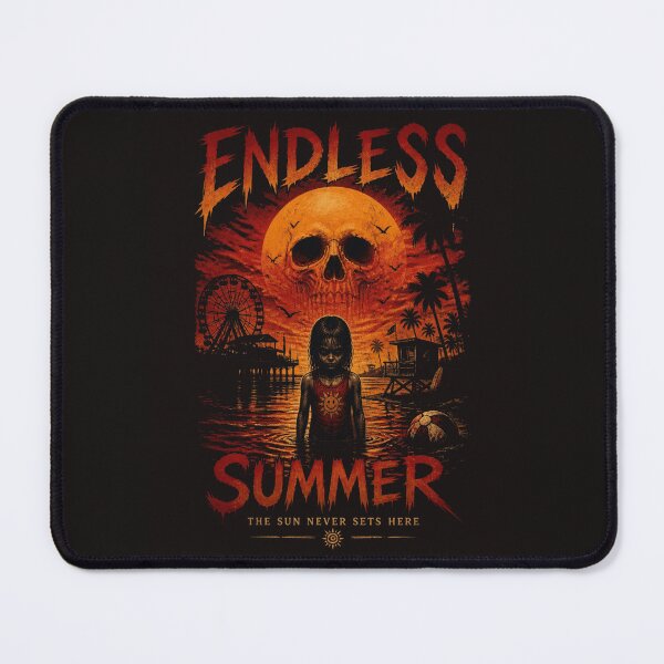 Item preview, Endless Summer Horror Skull Beach designed and sold by ERODED SELF.