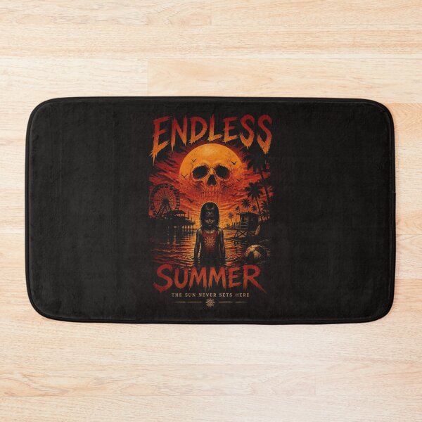 Item preview, Endless Summer Horror Skull Beach designed and sold by ERODED SELF.