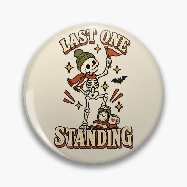 Item preview, Last One Standing Resilient Retro Skeleton designed and sold by MAD's Recreation Studio.