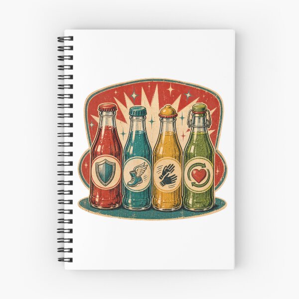 Item preview, Retro Undead Survival Soda Collection designed and sold by NextLevelThread.