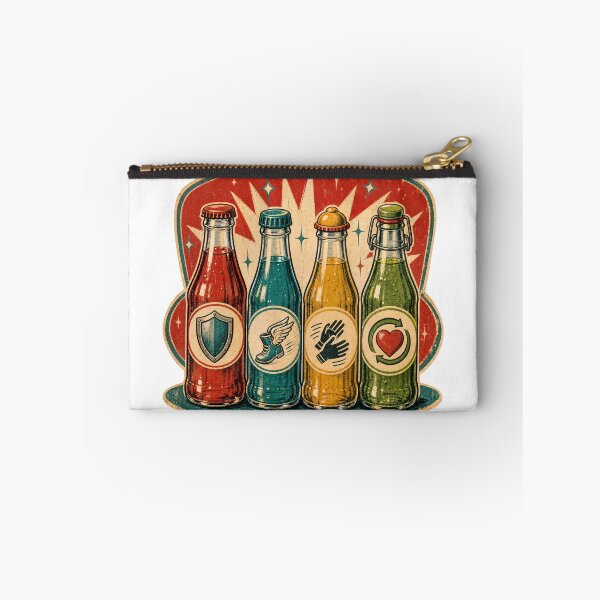 Item preview, Retro Undead Survival Soda Collection designed and sold by NextLevelThread.