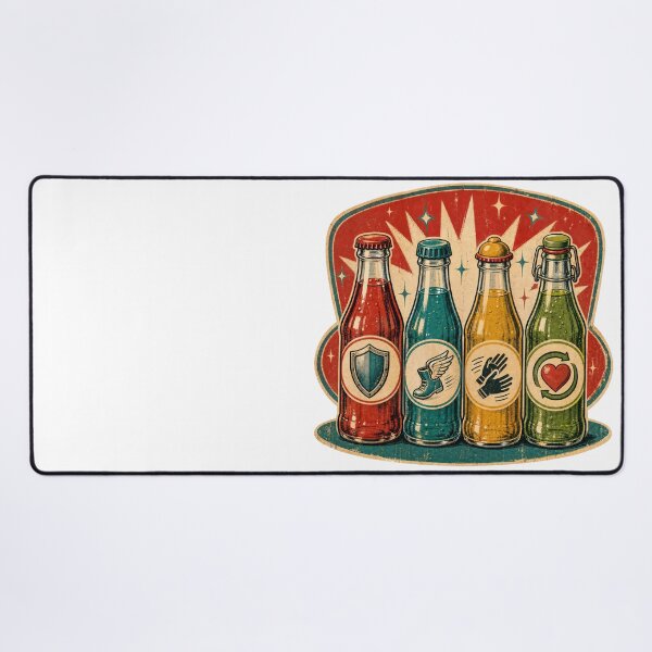 Item preview, Retro Undead Survival Soda Collection designed and sold by NextLevelThread.
