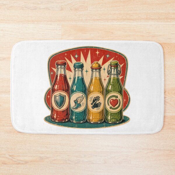 Item preview, Retro Undead Survival Soda Collection designed and sold by NextLevelThread.