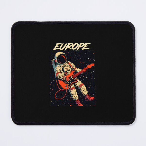 Item preview, Astronaut Playing Guitar 'EUROPE' Rock Space-44 designed and sold by ChevalierIzyy.